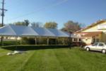 30' x 75' frame tent - sectional